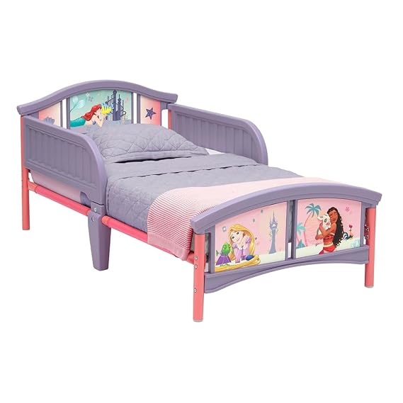 Delta Children Plastic Toddler Bed, Disney Princess