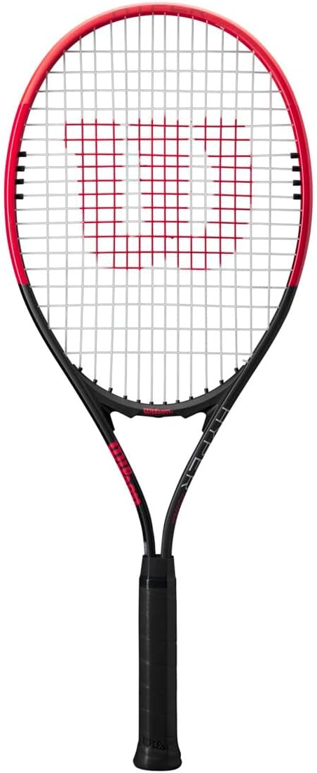Wilson Hyper Power Tennis Racket, Red and Black