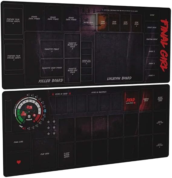 Van Ryder Games - Final Girl - Series 2 - Game Mat Set - Enhances Organization and Setup - Compatible with All Feature Films in The Product Line