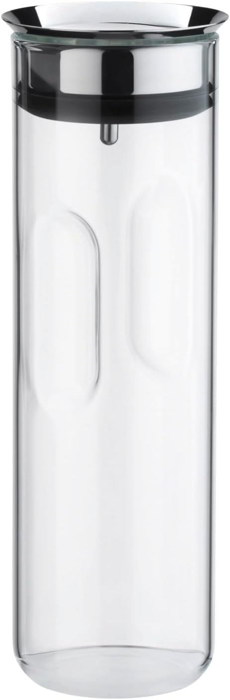 WMF Motion Cam Su Sürahisi, 1,25 L, 29 cm, Kapaklı, Silikon Kapaklı, Akıllı Kapak Teknolojisi, Ergonomik Tutma Girintili, Bulaşık Makinesinde Yıkanabilir