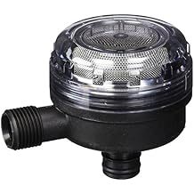 Flojet 01740014A 1/2" Pump Strainer, Black