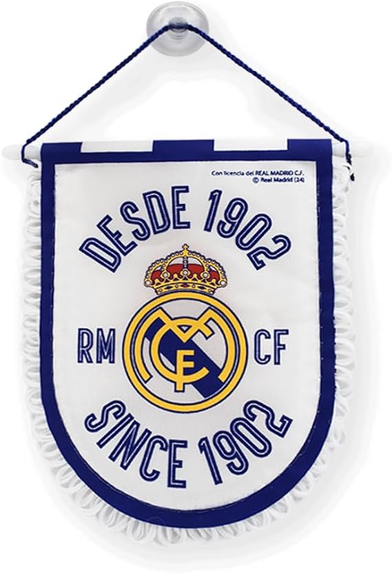 Real Madrid Realmadrid White Triangle Bunting