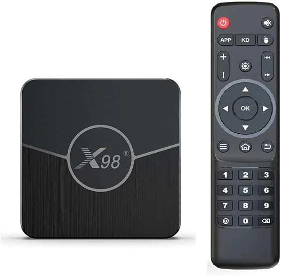 X88 Android 11.0 TV Box,X98 Plus Amlogic S905W2 Quad Core RAM 4GB ROM 64GB Dual WiFi 2.4G/5.8G BT4.2 4K 6K AV1 Home Smart Media Player Android TV Box