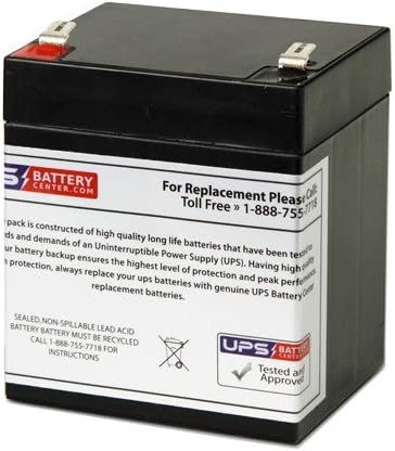 Replacement 12V 5Ah Batttery for Voltmax VX-1250 by UPSBatteryCenter