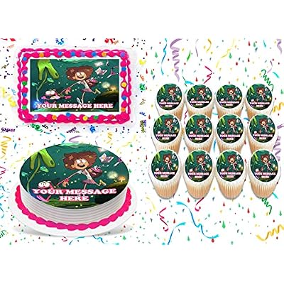 Amphibia Cake Topper Edible Image Personalized Cupcakes Frosting Sugar Sheet 11 X 17 Cake Topper