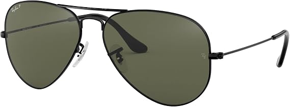 Ray-Ban Unisex RB3025 Aviator Polarized Sunglasses 58mm