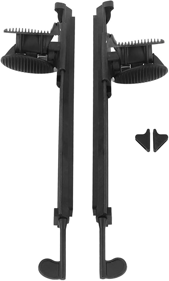 PerGar 2pcs Kayak Pedals, Adjustable Kayak Foot Pegs, Nylon Material Kayak Pedal Drive Kit, Fishing Kayak Pedal Drive, Adjusting Boat Direction Recognizable Left Right Signs Pedals