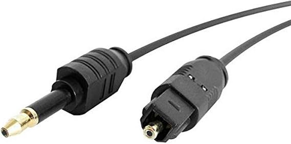 THINTOSMIN10 10 feet Toslink to Miniplug Digital Audio Cable