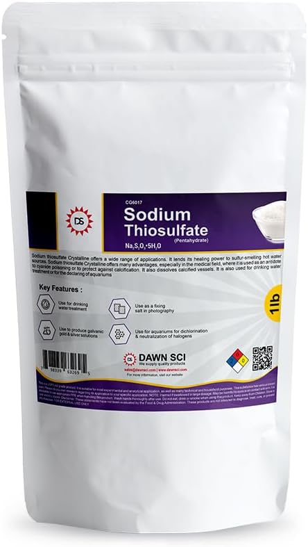 Sodium Thiosulfate (Pentahydrate), Dechlorinator 1 lb