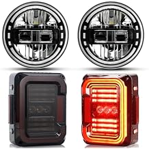 AUDEXEN JK Tail Lights + JK Headlights
