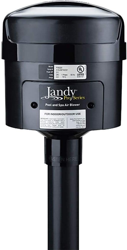 Jandy Polaris Zodiac PSB215 Pro Series 1.5HP 240V Quiet Pool Hot Tub Spa Blower