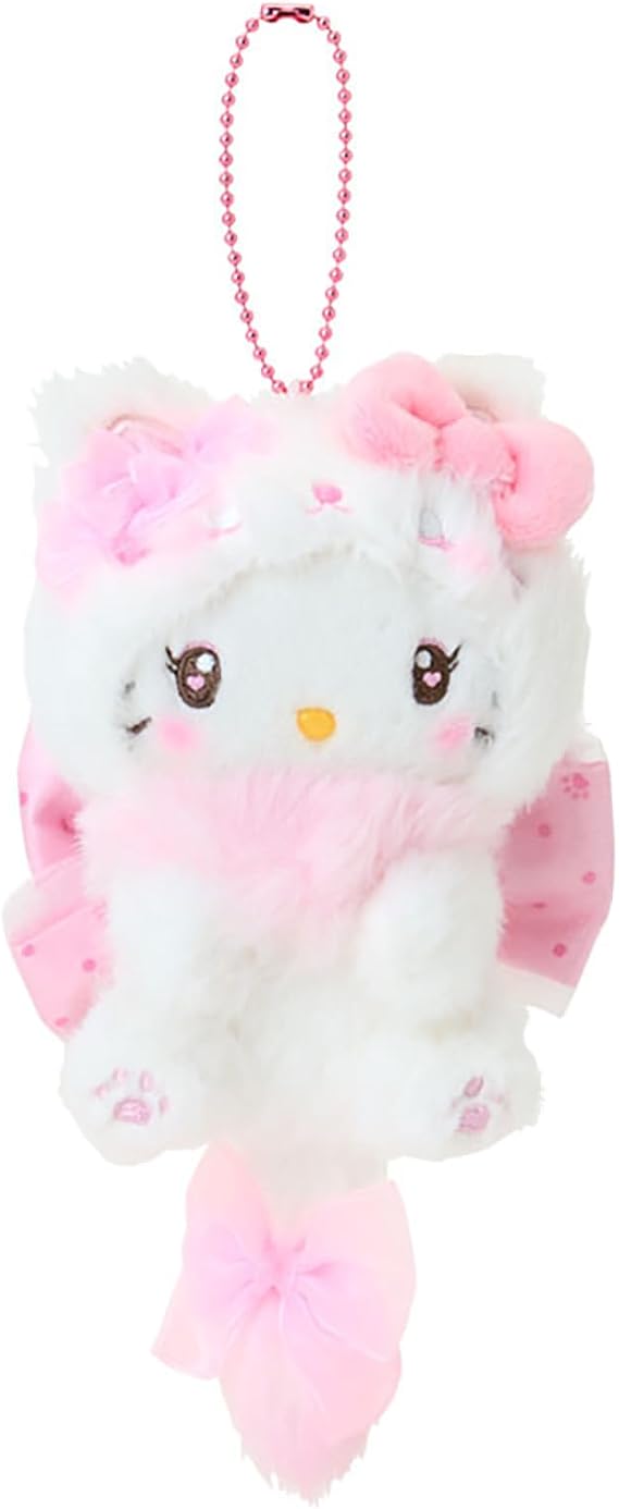 Sanrio 588105 Hello Kitty Mascot Holder Milky Kitty for Ages 6 and Up