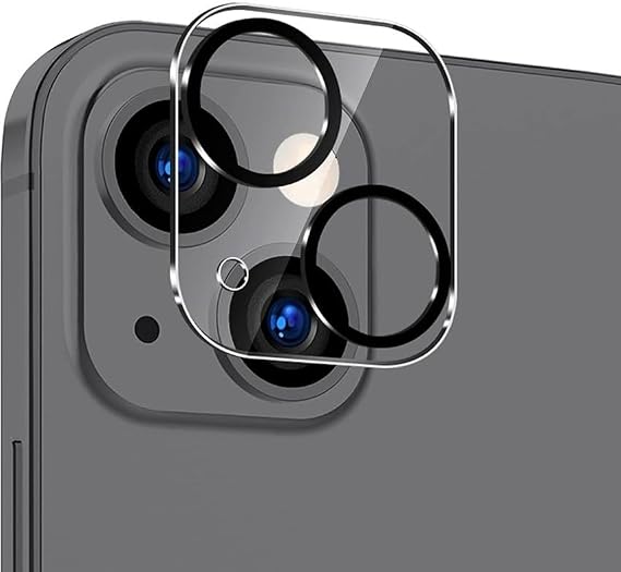 Nanospace Apple iPhone 15 İle Uyumlu Tam Kapatan Lens Cam Kamera Koruyucu (Flaş Ve Kamerayı etkilemez)