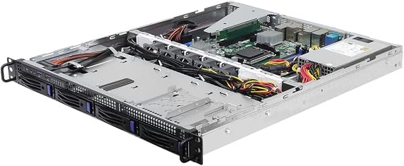 AsRock Rack 1U4LW-B650/2L2T 1U RackmountGeneral Purpose/Storage Server Barebone Single Socket AM5 (LGA 1718) AMD Ryzen 7000 Series Processors 4 SATA Bays Dual 10G LAN Dual 1G LAN