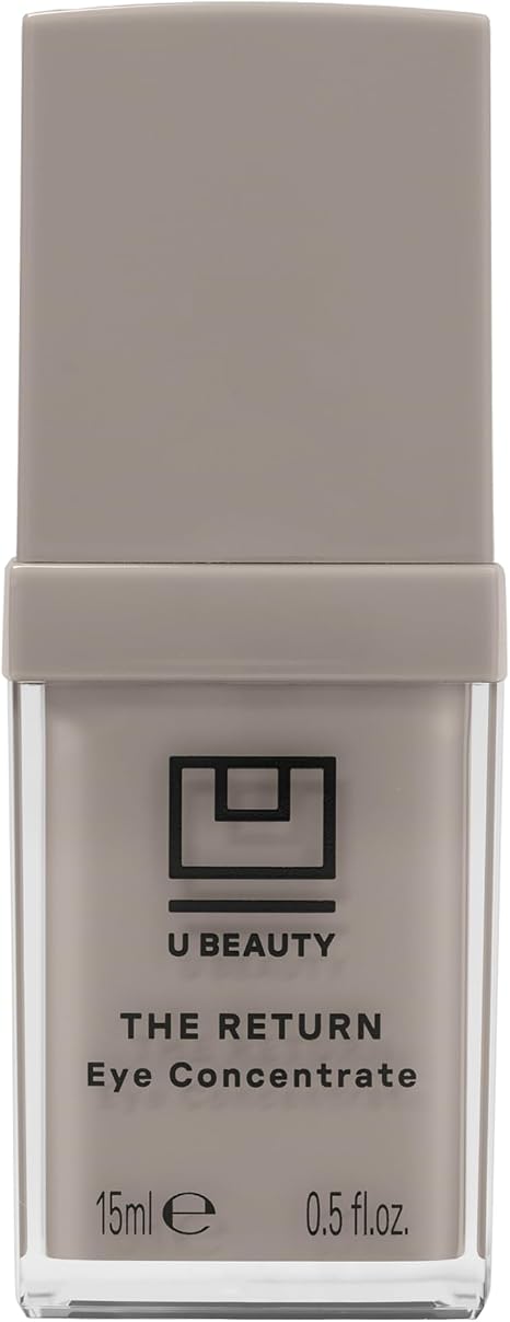 U Beauty The RETURN Eye Concentrate - Anti-Aging Eye Cream with Peptides and Antioxidants for Brighter and Tighter Under Eyes, Reduce Fine Lines, Puffiness & Dark Circles - 0.5 fl oz