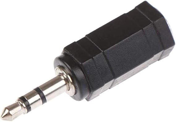 axGear 2.5mm to 3.5mm Audio Adapter Female to Male Stereo Plug Converter Jack