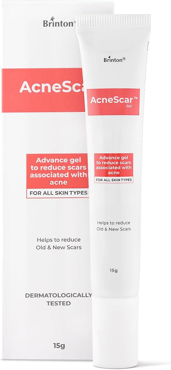 AcneScar Advanced Gel for Acne Scars & Acne Pits| Help to Reduce Old & New Scar| Reduces Pigmentation| Fights Acne & Blackheads | Suitable for All Skin Types for Men & Women 15g