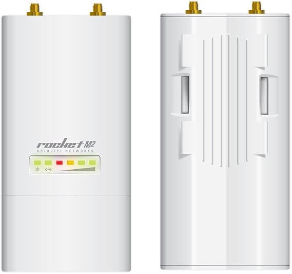 Ubiquiti Rocket M2 2.4GHz Hi-Power 2x2 MIMO AirMax TDMA BaseStation, 28dBm
