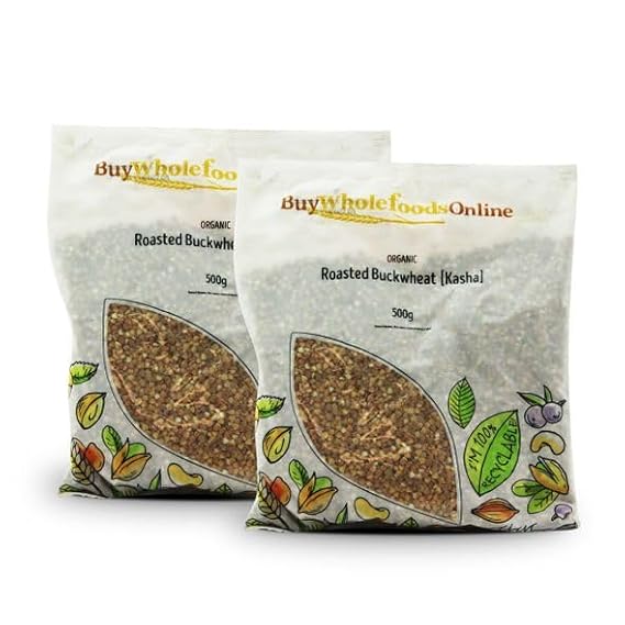 Buy Whole Foods Organic Buckwheat Roasted [Kasha] (1kg)