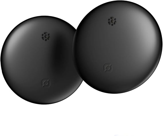 Smart Tracker for Android, 2 Pack Location Tags Compatible with Google Find My Device, Luggage Key Wallet GPS Finder Tag (Android Only) 2025 New Model