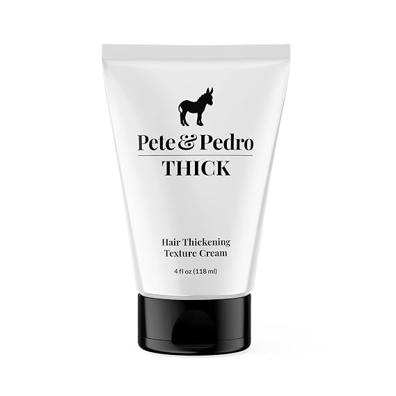 Pete & Pedro Thick Hair Cream Styling & Thickening Texture Cream, 4 oz