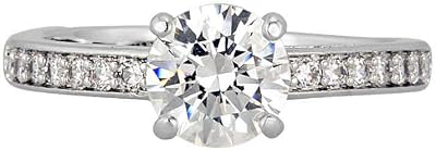 SWAROVSKI Attract Round Silver-Tone Ring Size 6 5032920