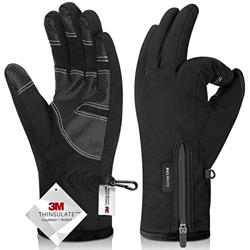 -10F Waterproof Winter Gloves for Men & Women, 5-Layer Ski & Snow Gloves for Cold Weather, Breathable Warm Gloves with Touch Screen Fingers