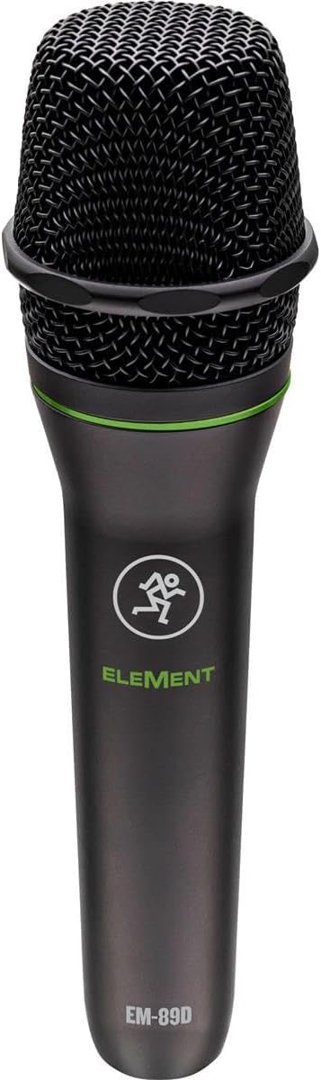 Mackie EM-89D Dynamic Vocal Microphone for Live Performance and Studio Recording