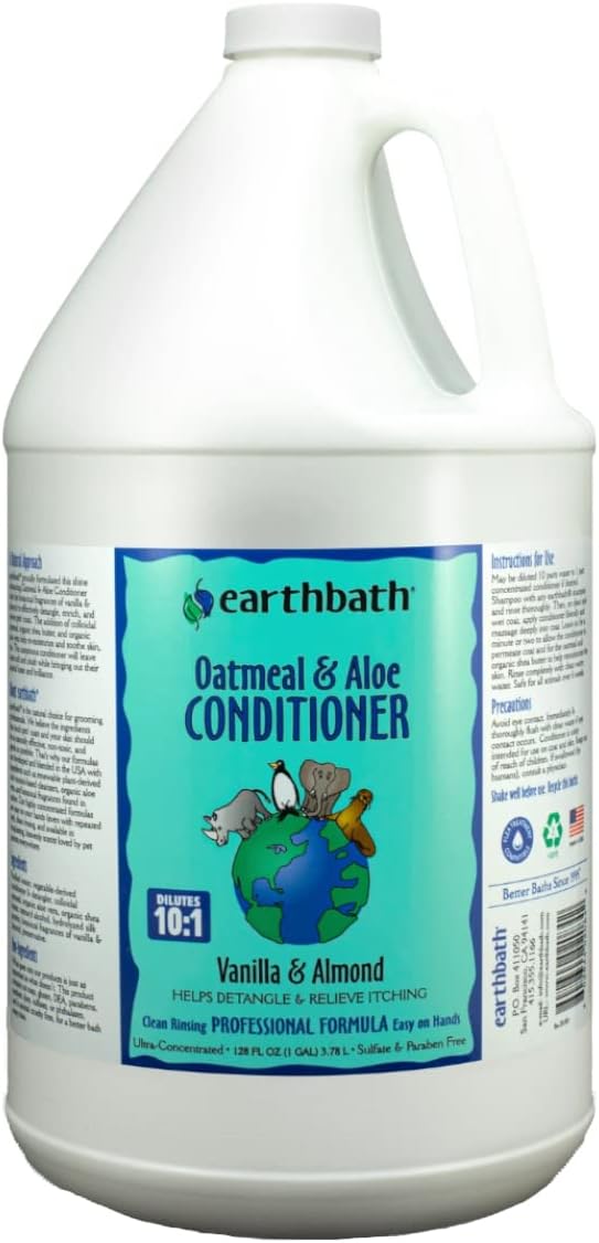 Earthbath Creme Rinse Pet Conditioner, 3.8 Litre