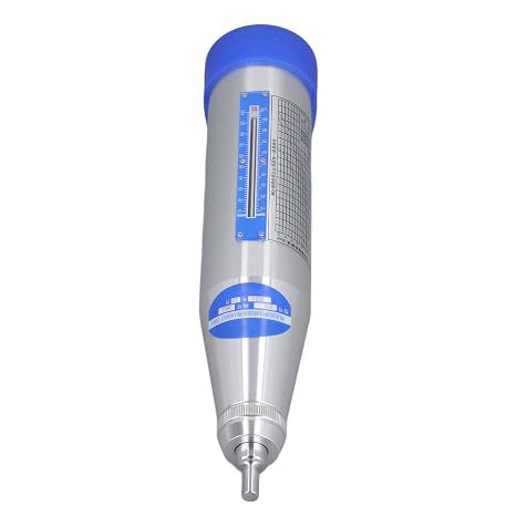 Concrete Strength Tester Stainless Steel Mechanical Rebound Test Meter 2-15MPA for Building Road Bridge