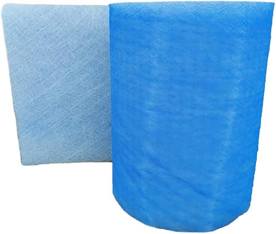 Hiton Paint Booth Exhaust Filter Roll, 48"x 100 ft, Spray Booth Filter, Fiberglass Paint Arrestor(18 Gram)