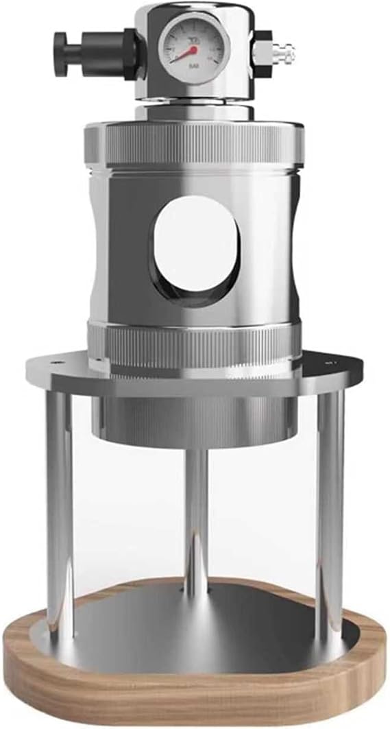 Pneumatic Espresso Machine, Portable Manual Air Pressure Maker, 16 Bar Fast Extraction for Travel and Camping, Compact Design for Outdoor Brewing