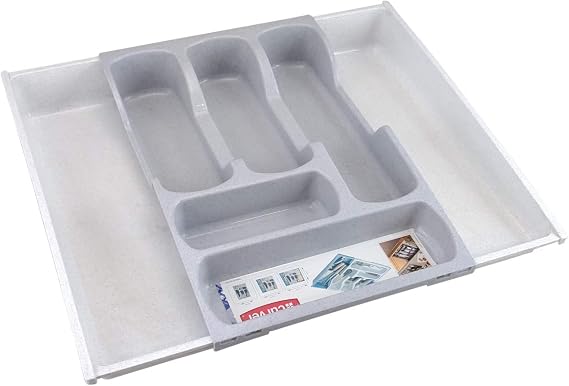 Curver Luna 05752 845: Pull-Out Cutlery Tray/Grey