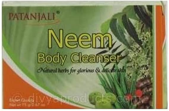 patanjali Neem Body Cleanser - Purifying with Neem - Travel-Ready Size - 2.6 oz
