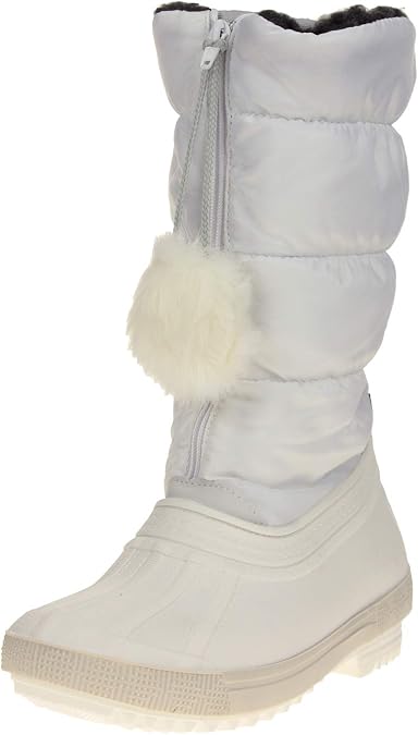 PAJAR FAY Womens Tall Insulated Waterproof Winter Snow Boot, White, 10