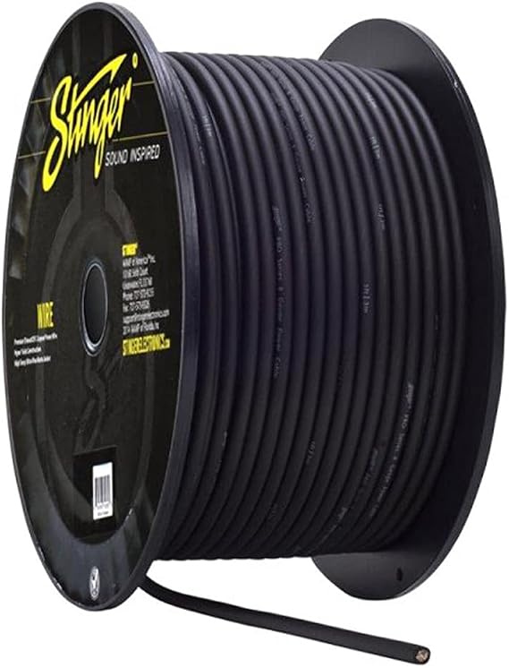 PRO 8ga Translucent Black 250ft Roll