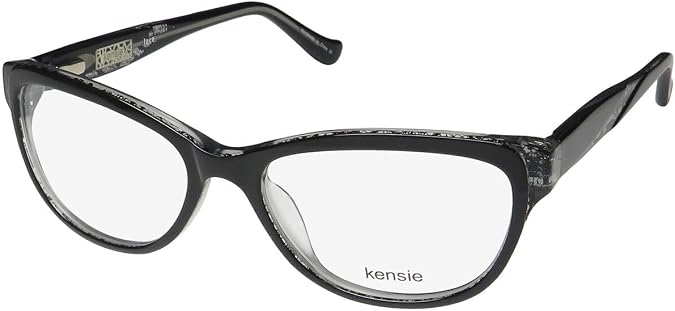 kensie LACE Black Eyeglasses Size49-15-130.00