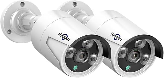 4MP 5MP POE IP CCTV Camera Audio H.265 Video Waterproof Outdoor Wired Surveillance Security Bullet Cameras(2PCS 4MP POE)