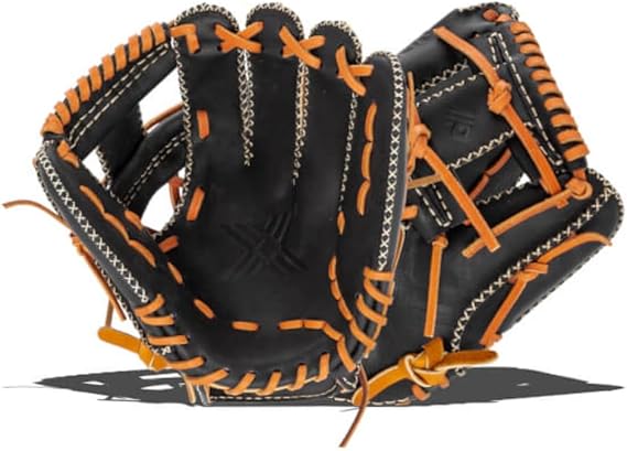 Nokona EdgeX 5 Tool 11.5" Baseball Glove: EDGEX5T1150I (Black, 11.50" - Right Hand Throw)