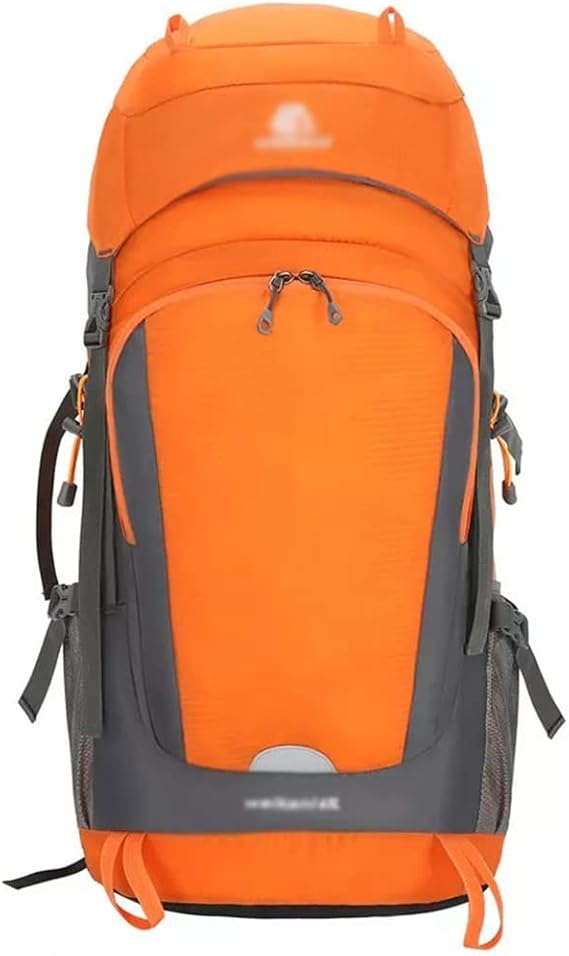 65L Hiking Backpack Outdoor Camping Sports Bag Waterproof Travel Mountaineering Bag(Black)