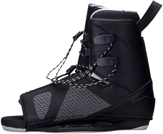 Hyperlite Team OT Mens Wakeboard Bindings Black/Grey (7-10.5)