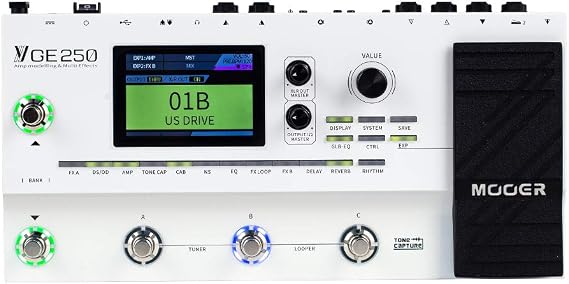 MOOER GE250 Multi Effects Processor