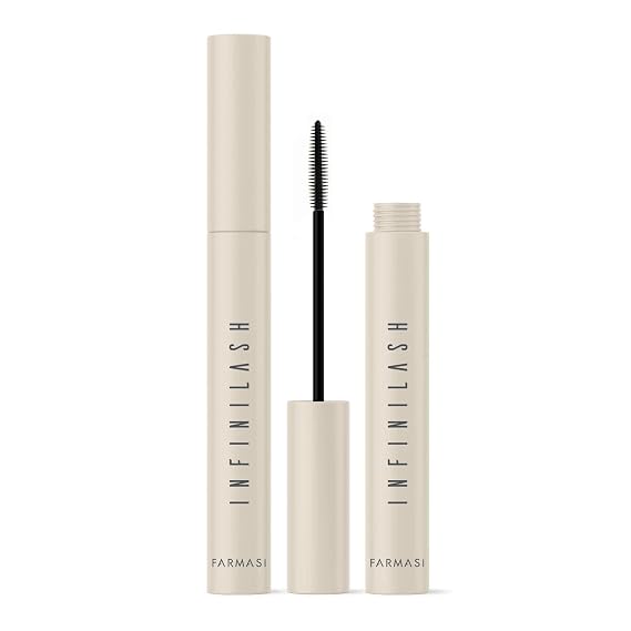 Farmasi Infinilash Mascara, Volume & Length, Twin-Vortex Brush, Ultra Black