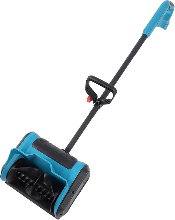 Electric Snow Blower, Cordless Snow Removal Shovel, Battery Powered Snow Thrower with Adjustable Leaves, 600W High Efficiency for Deck Terrace Sidewalk Step, Maximum Throwing Dista
