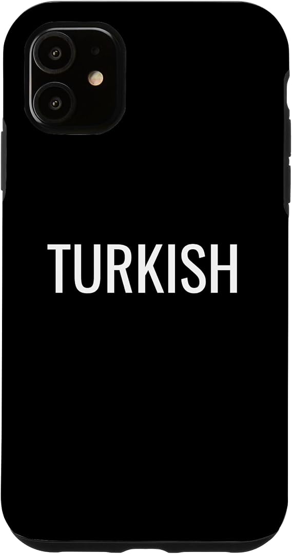 Turkish Turkey Case for iPhone 11