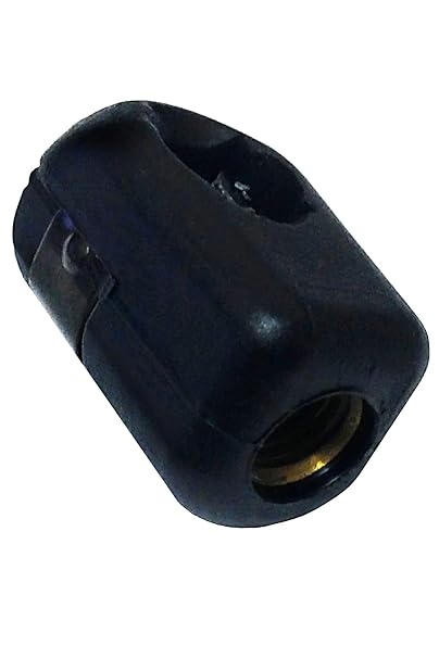 Bansbach Easylift 27945 W6 M8 Ball Socket Endfitting, Plastic, Right Hand Thread