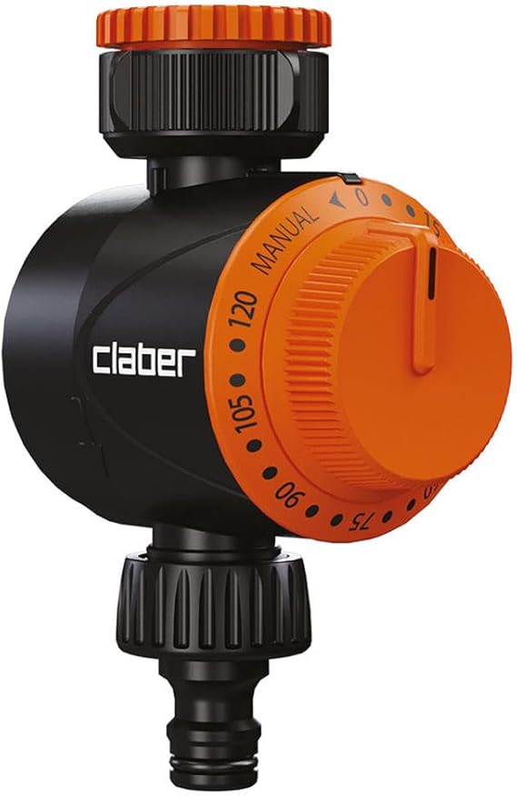 Claber 8421 Manuel Sulama Zamanlayıcısı, 1-5 Bar, Mekanik, Pil Gerekmez