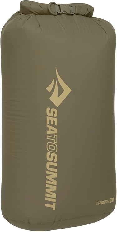 Sea to Summit Lightweight Dry Bag, 20 Liter, Olive Green