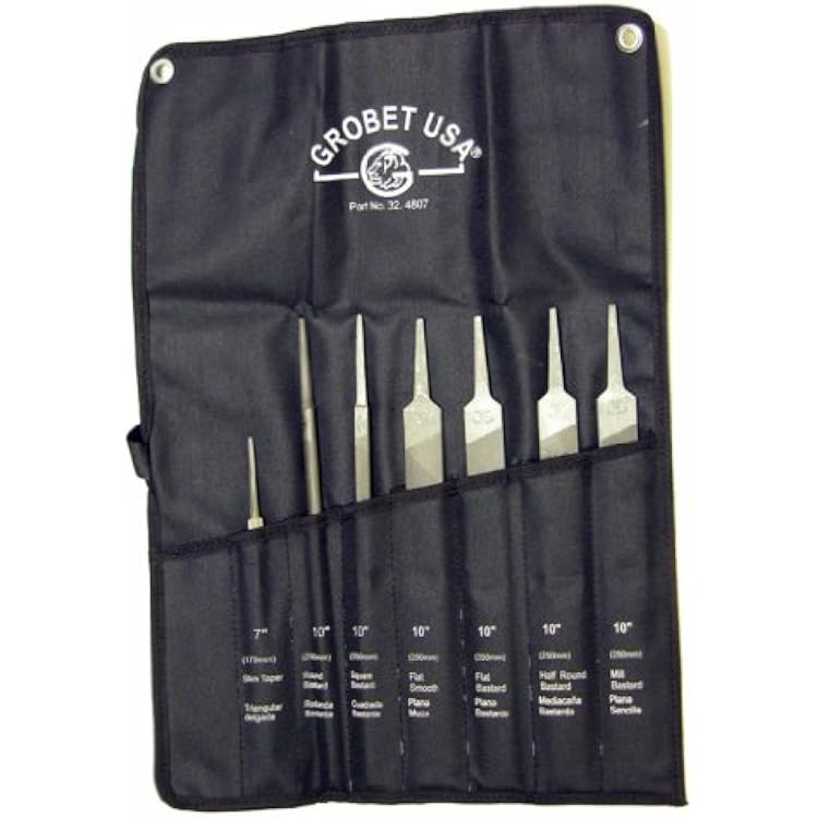 7 Piece Assorted American Pattern File Set