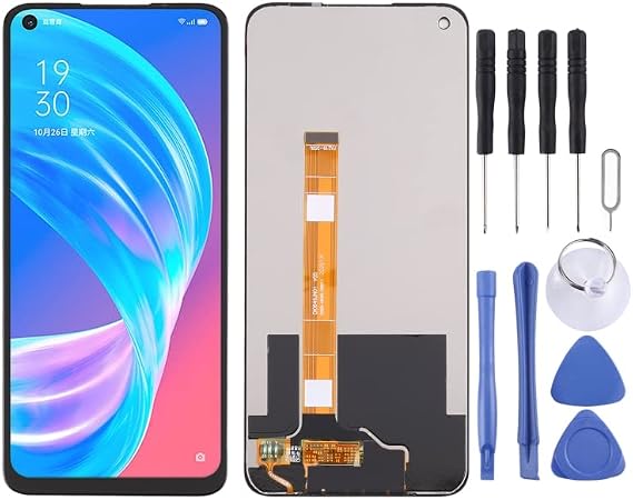 LCD Screen for Oppo A72 5G/K7X/A73 5G/A53 5G/Realme Q2/Realme V5 5G with Digitizer Full Assembly